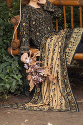 NUW3049 Digital Printed Khaddar Suit - 3 Piece